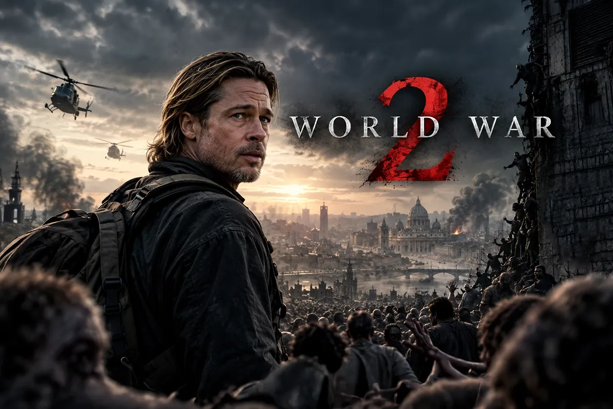 Brad Pitt, World War Z 2 ile Geri Dönüyor! öne çıkan görseli