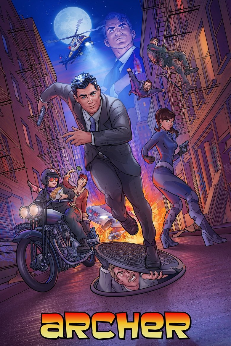 Archer dizi posteri