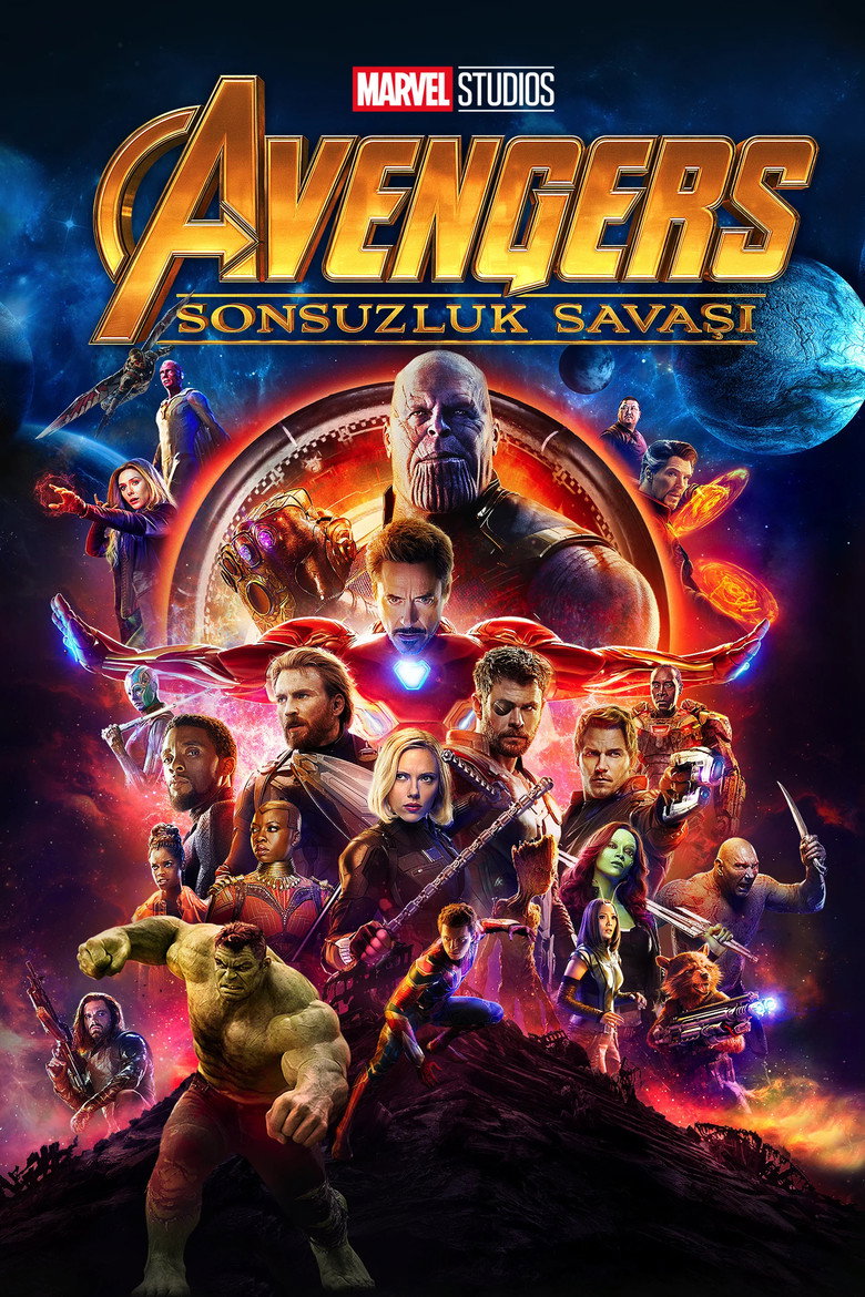 Avengers: Sonsuzluk Savaşı film posteri