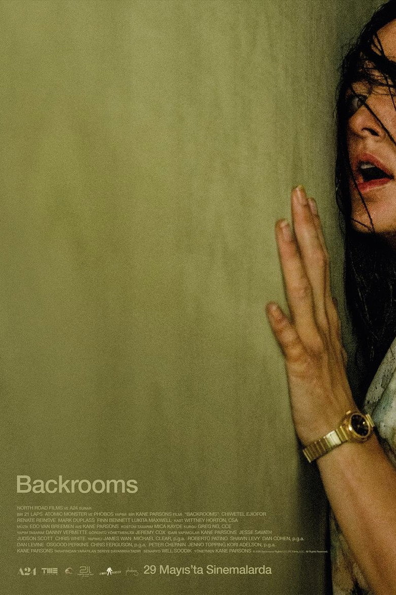 Backrooms film posteri