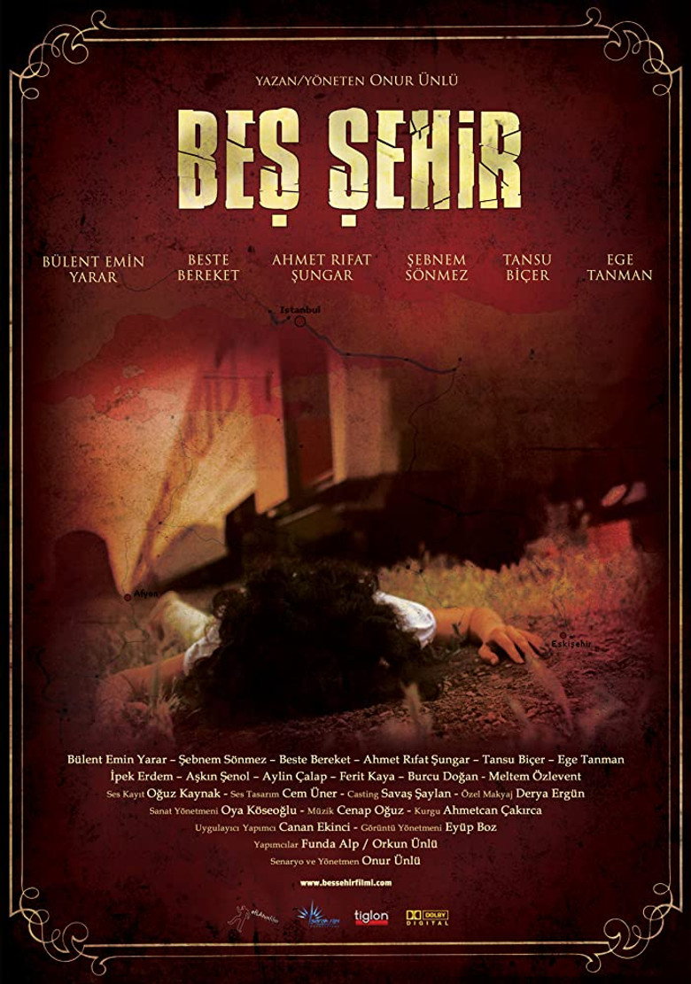 Beş Şehir film posteri