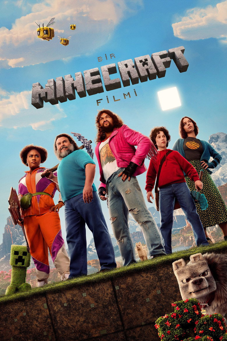 Bir Minecraft Filmi film posteri