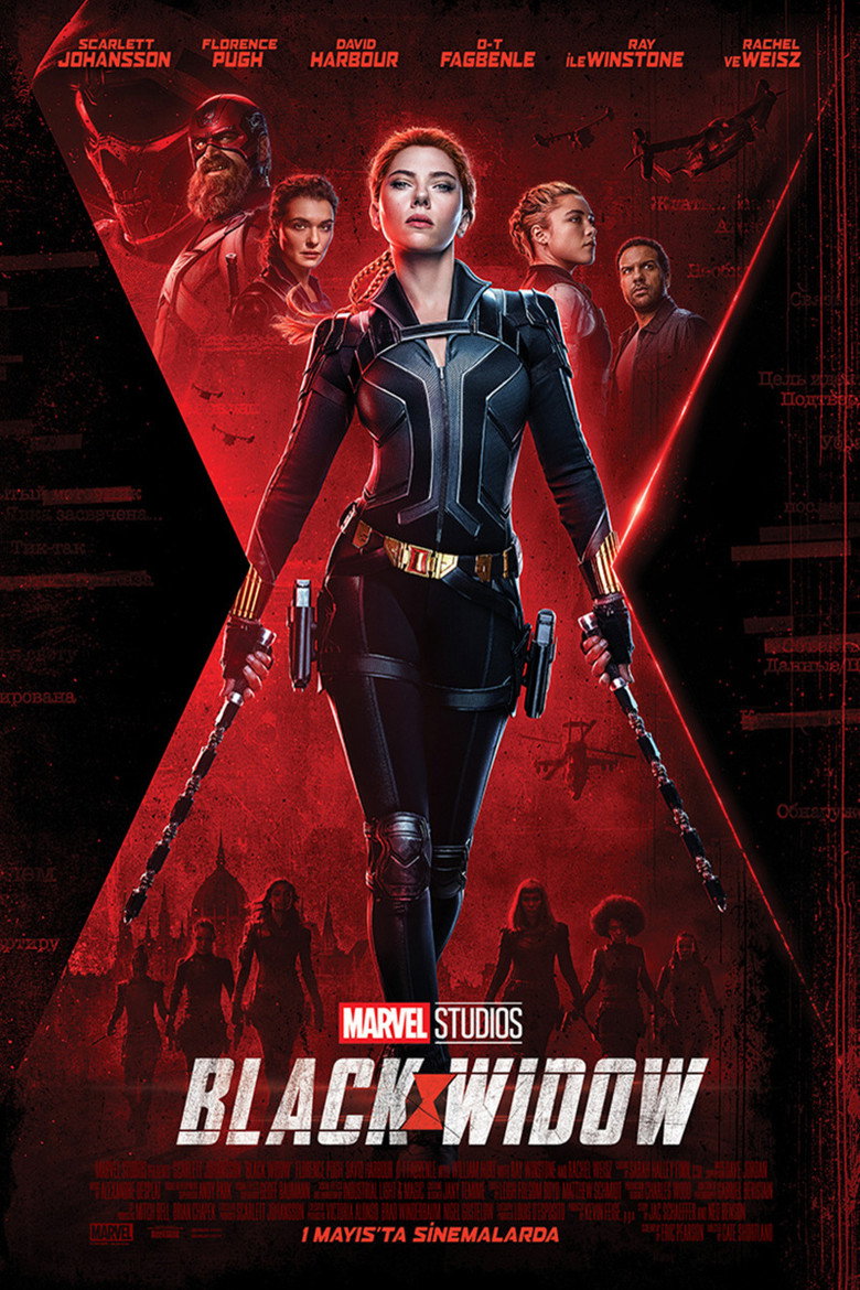 Black Widow film posteri