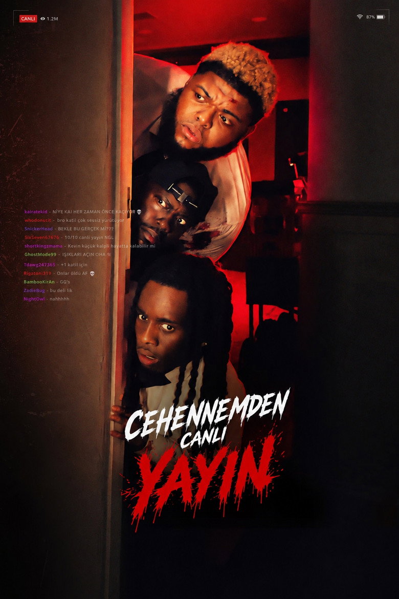 Cehennemden Canlı Yayın film posteri