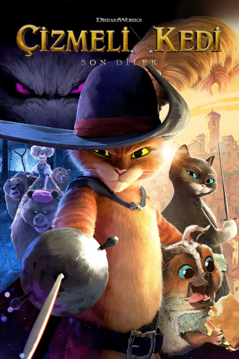 Çizmeli Kedi: Son Dilek film posteri