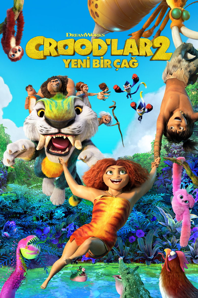 Crood’lar 2: Yeni Bir Çağ film posteri