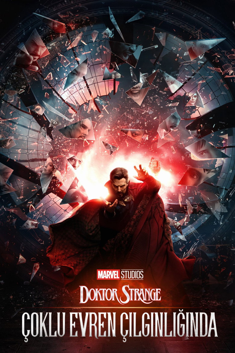 Doctor Strange Çoklu Evren Çılgınlığında film posteri