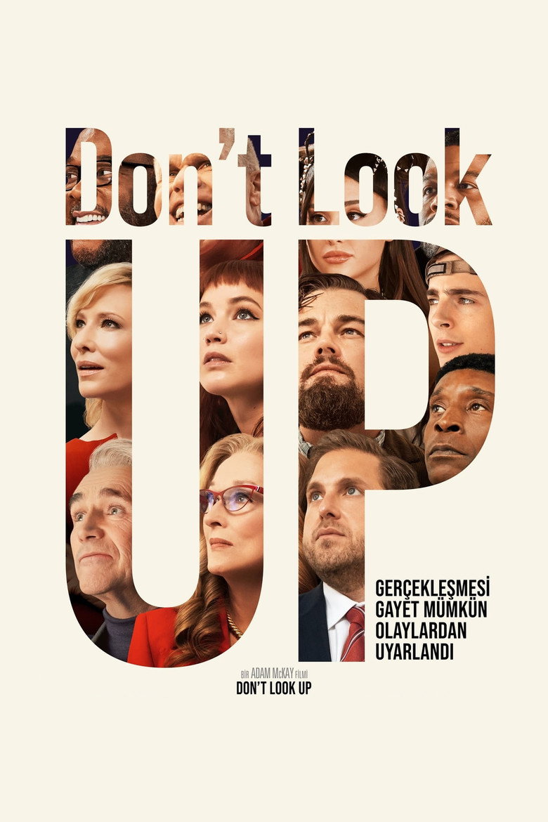 Don’t Look Up film posteri