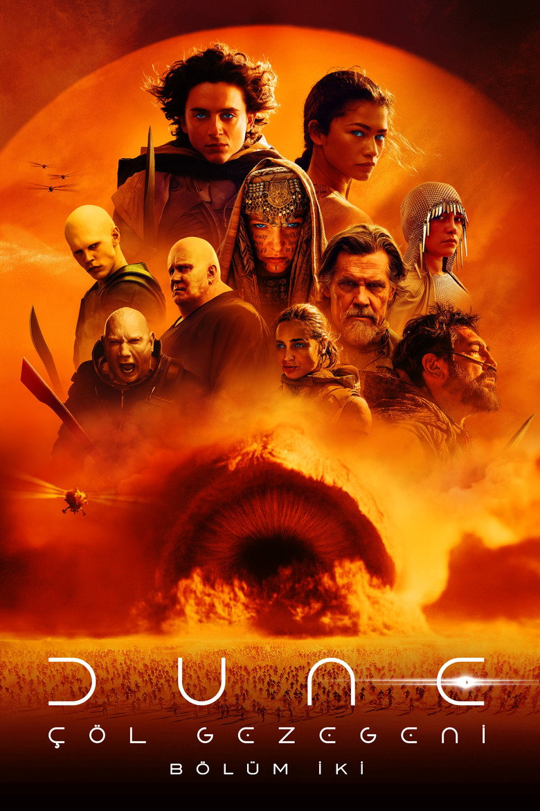 Dune: Çöl Gezegeni - Bölüm İki film posteri
