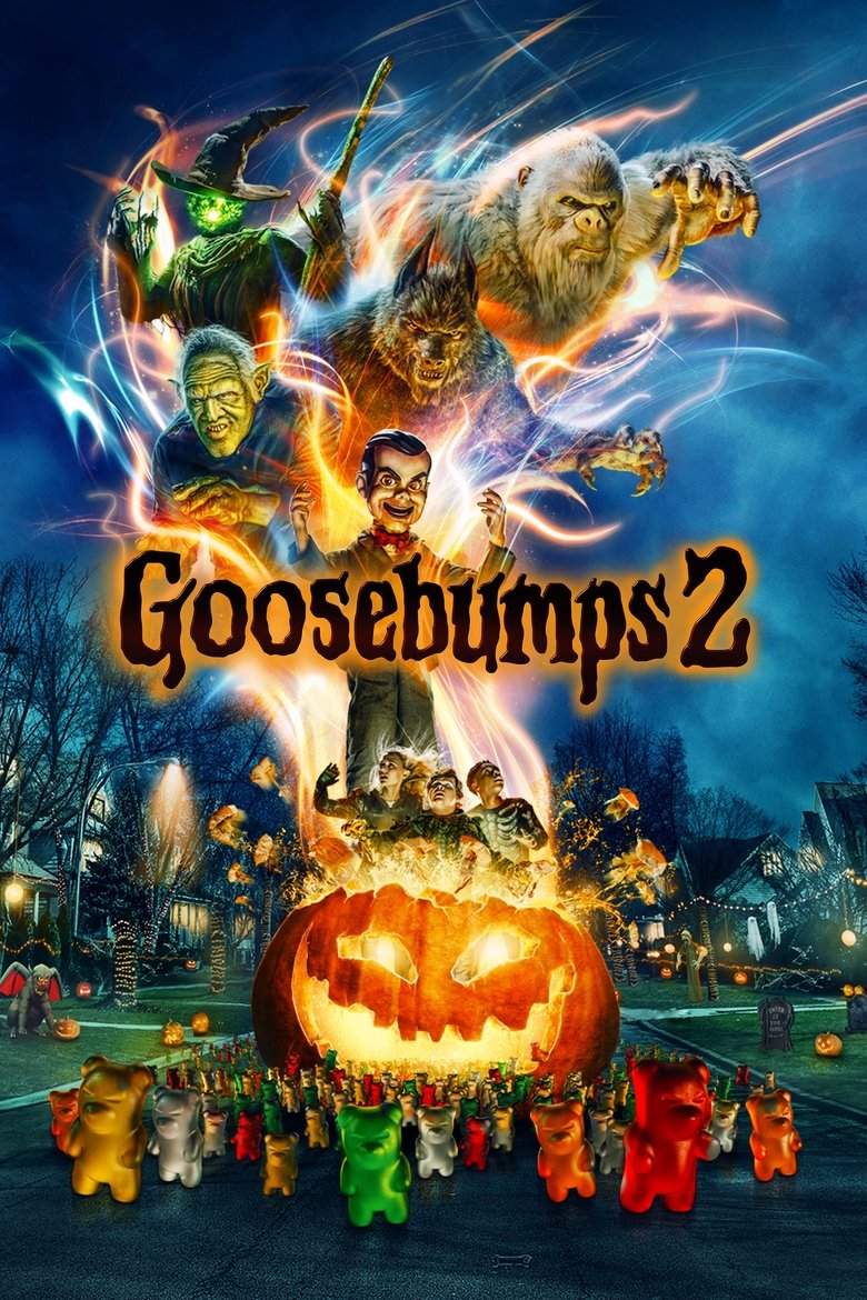 Goosebumps 2: Lanetli Cadılar Bayramı film posteri