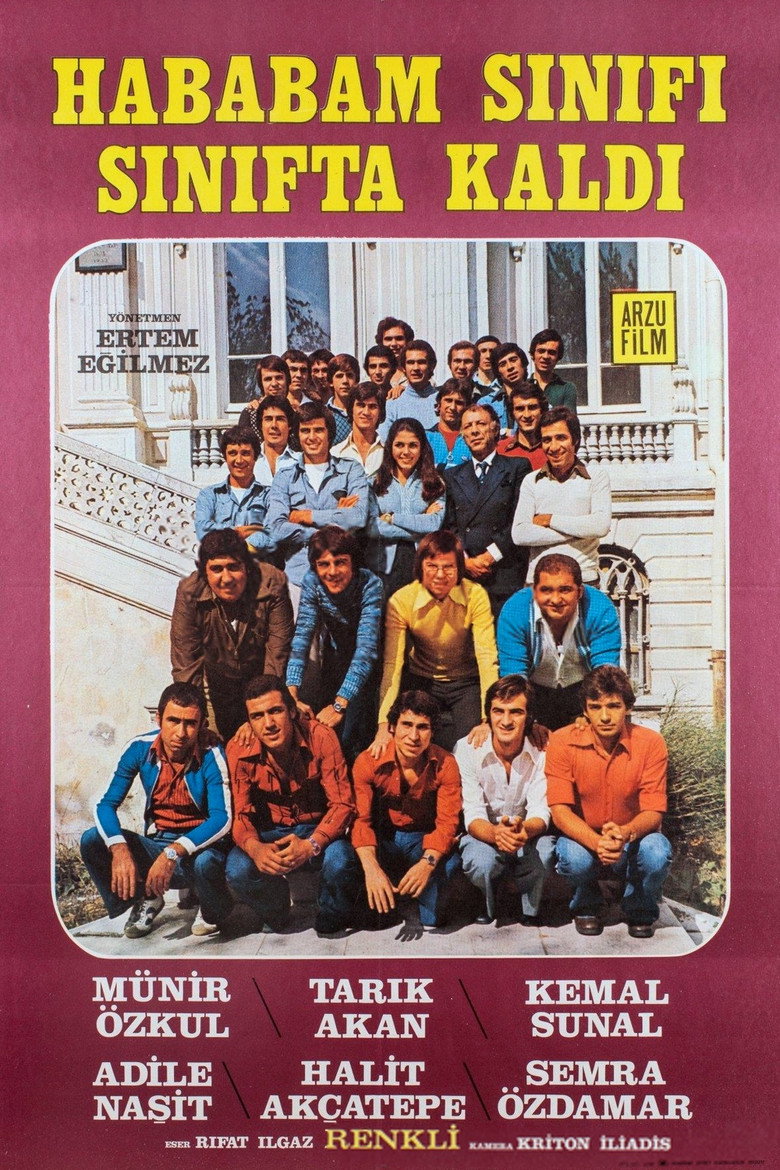 Hababam Sınıfı Sınıfta Kaldı film posteri