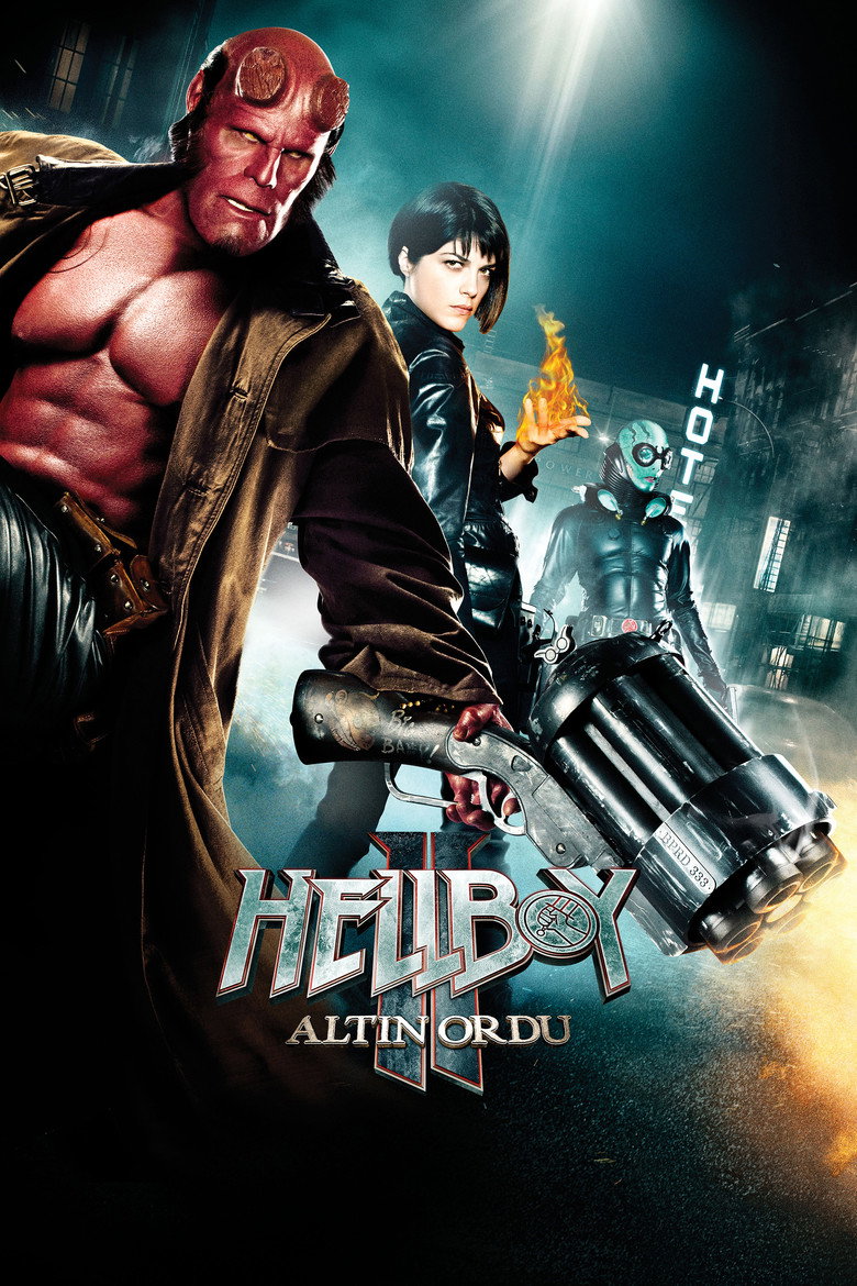 Hellboy II: Altın Ordu film posteri
