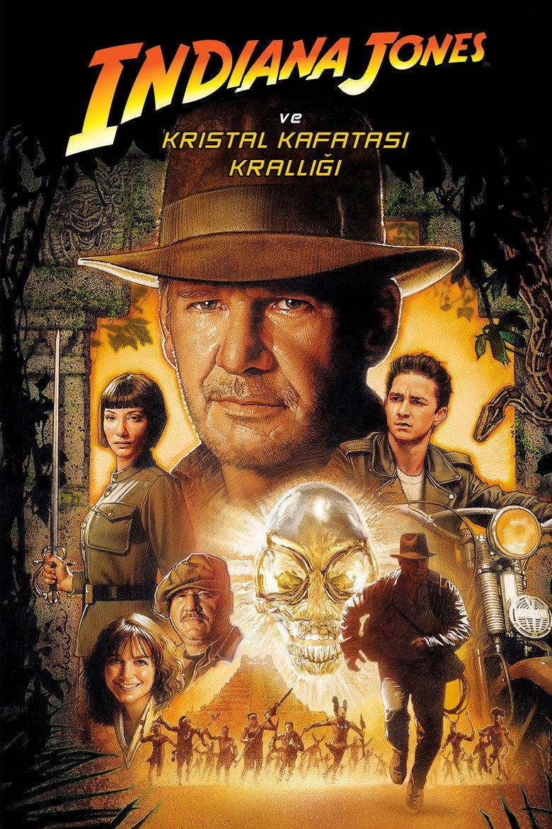 Indiana Jones ve Kristal Kafatası Krallığı film posteri