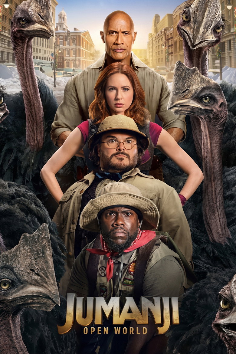 Jumanji: Büyük Kaçış film posteri