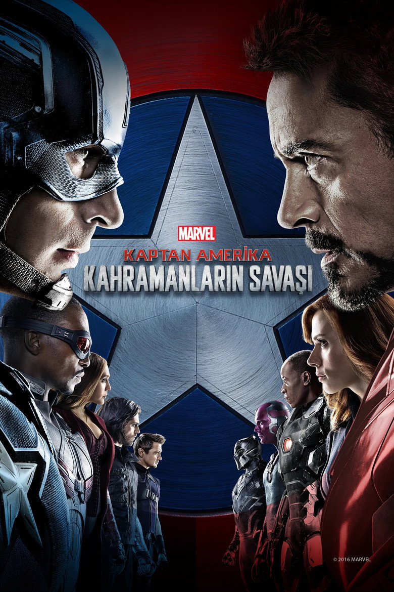 Kaptan Amerika: Kahramanların Savaşı film posteri