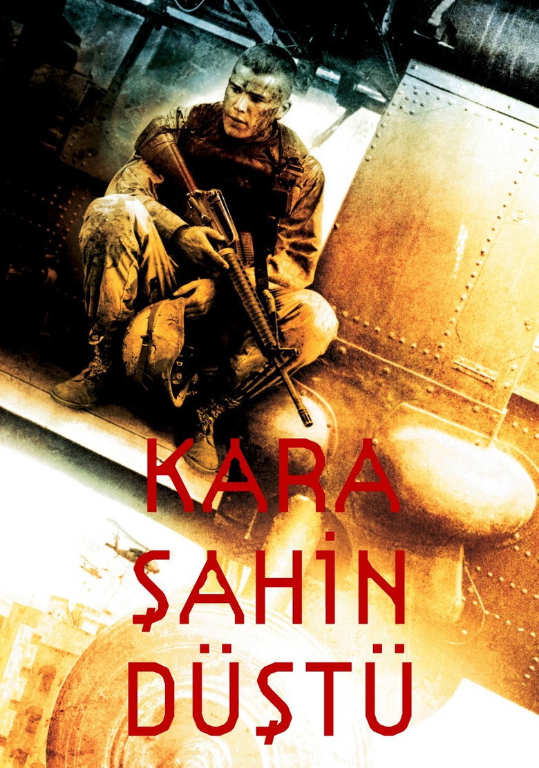 Kara Şahin Düştü film posteri