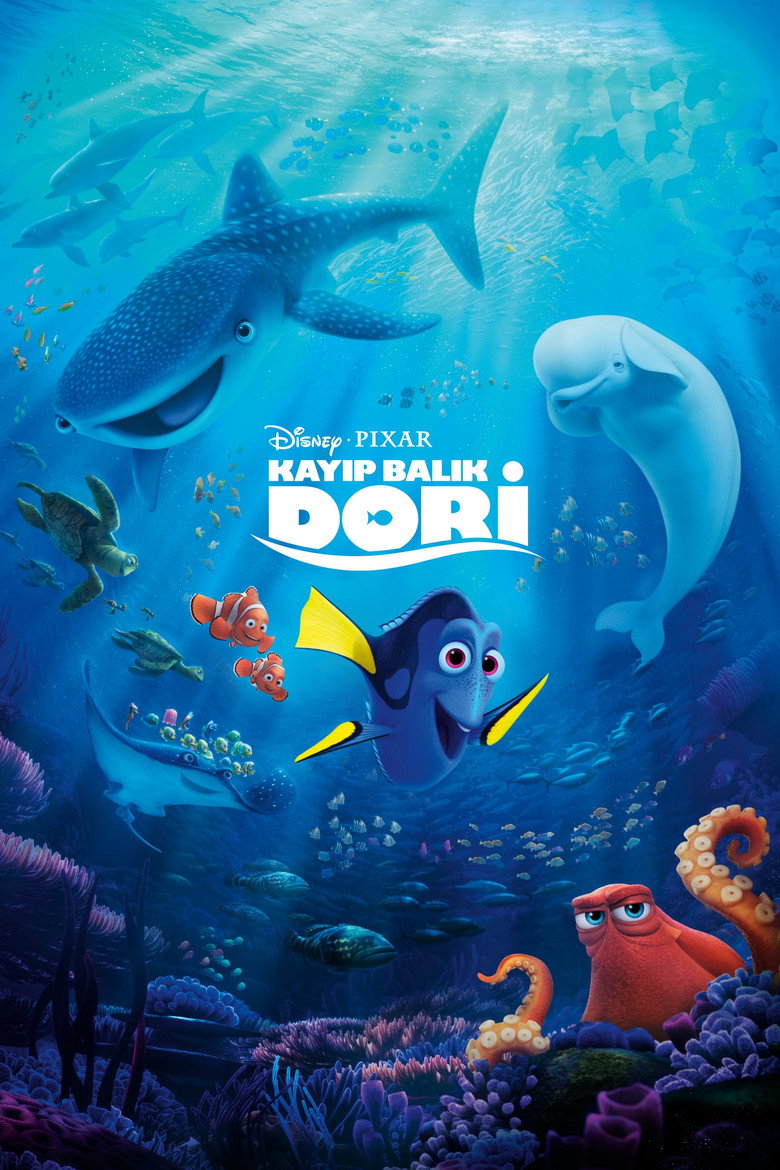 Kayıp Balık Dori film posteri