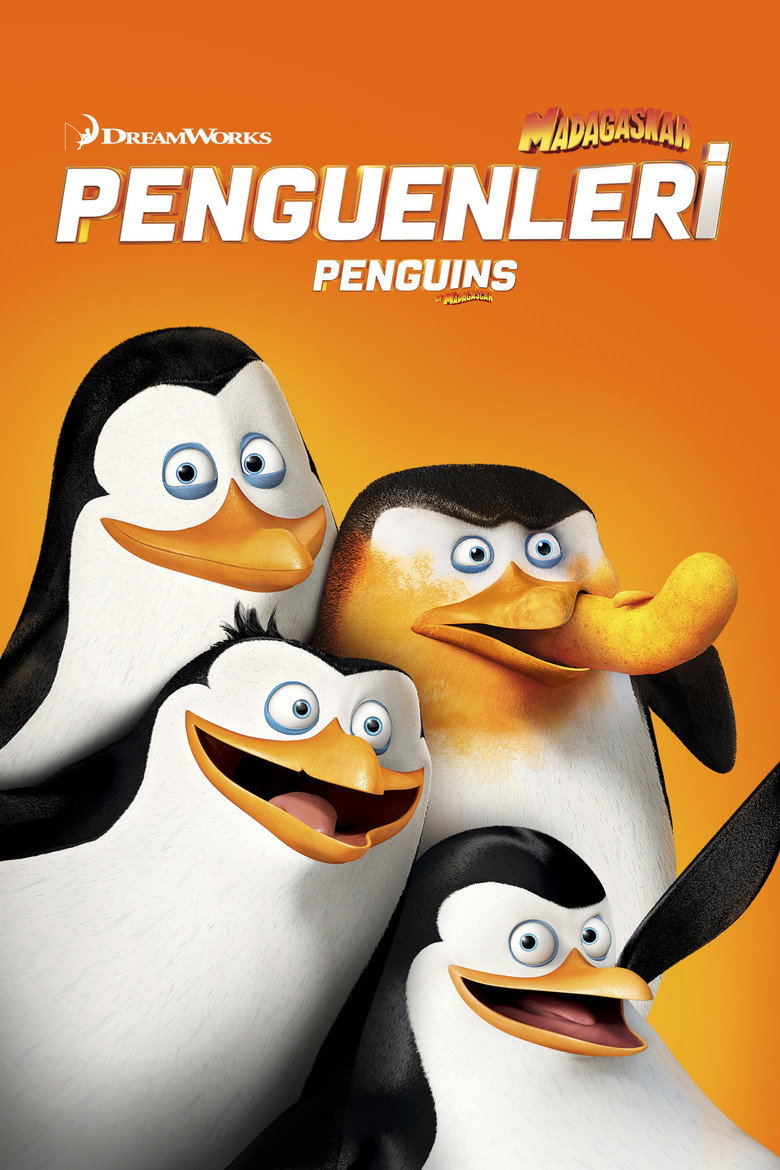 Madagaskar Penguenleri film posteri