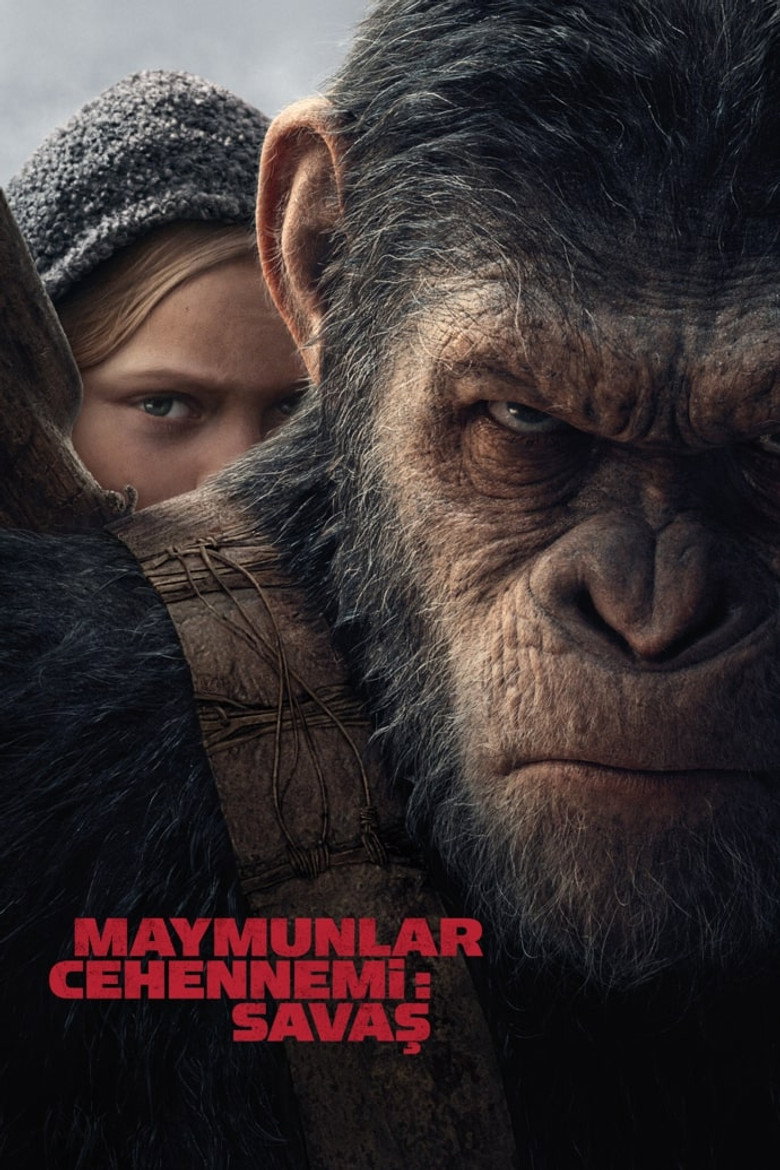 Maymunlar Cehennemi: Savaş film posteri