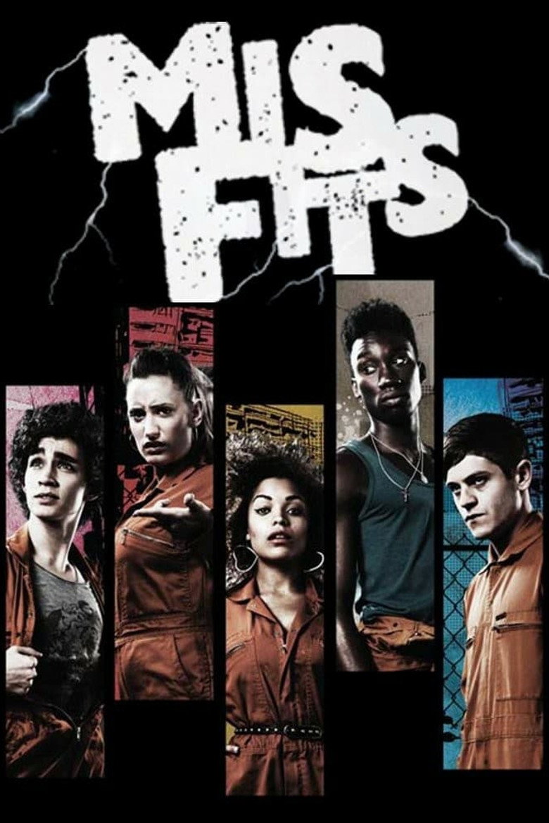 Misfits dizi posteri