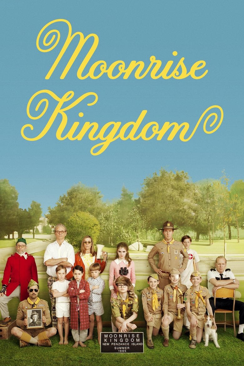 Moonrise Kingdom film posteri