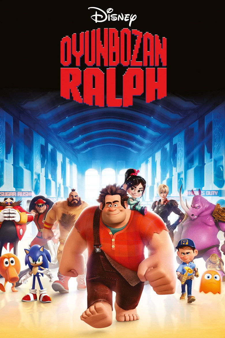 Oyunbozan Ralph film posteri