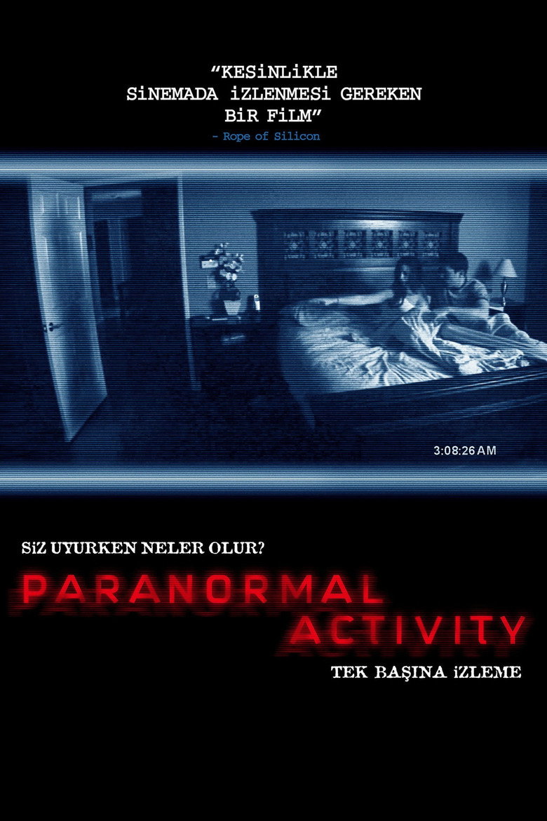 Paranormal Activity film posteri