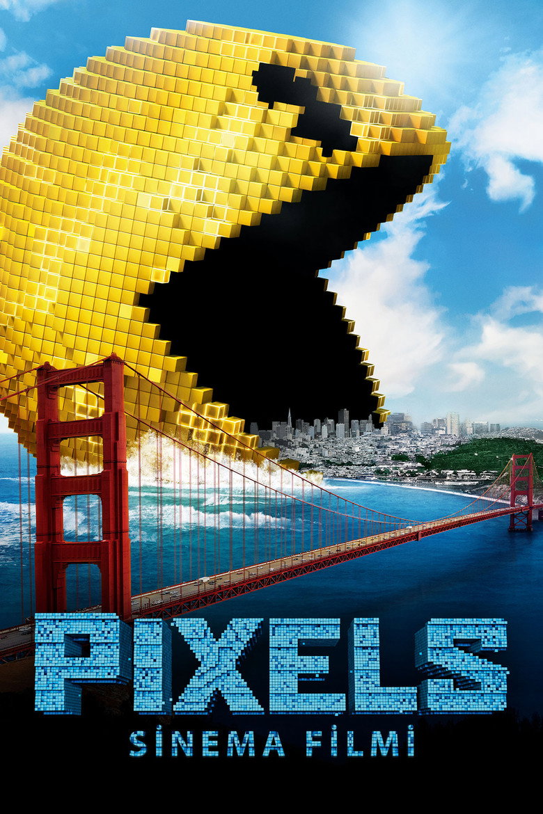 Pixels film posteri
