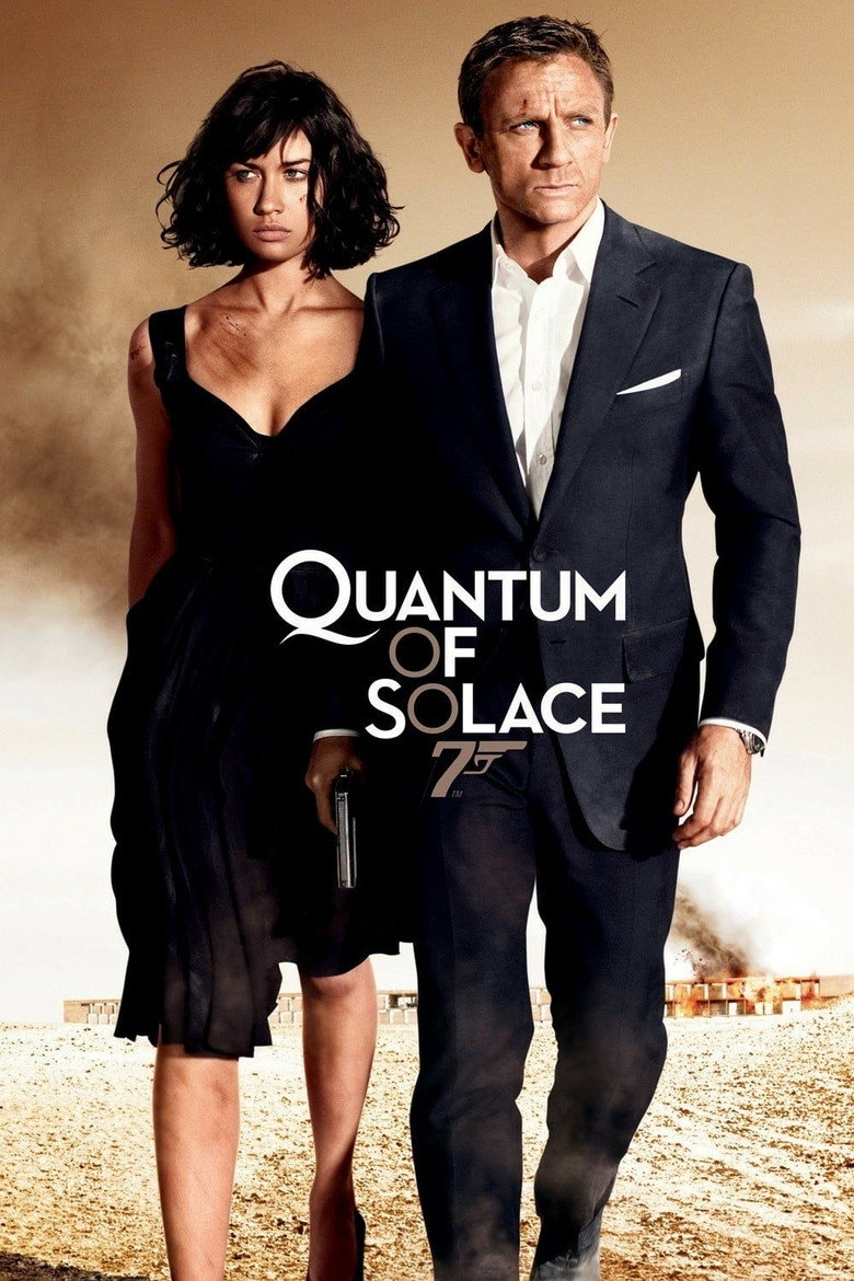 Quantum of Solace film posteri