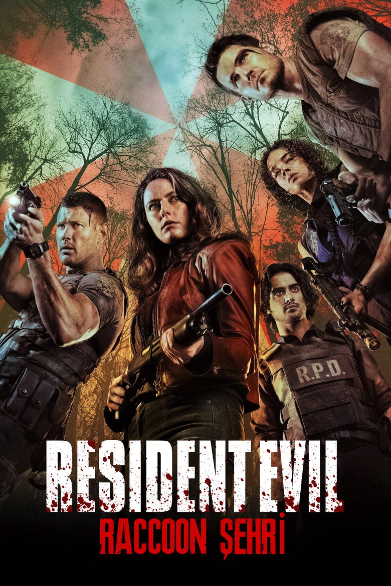 Resident Evil: Raccoon Şehri film posteri