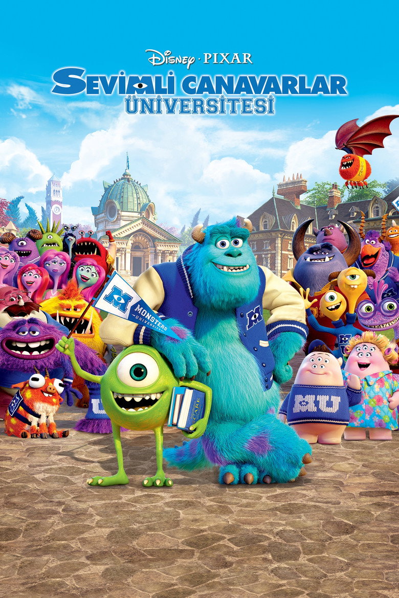 Sevimli Canavarlar Üniversitesi film posteri