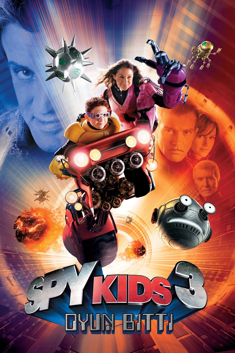 Spy kids 3: Oyun Bitti film posteri