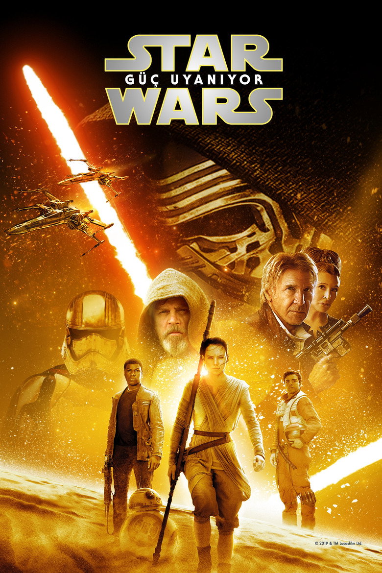 Star Wars: Güç Uyanıyor film posteri