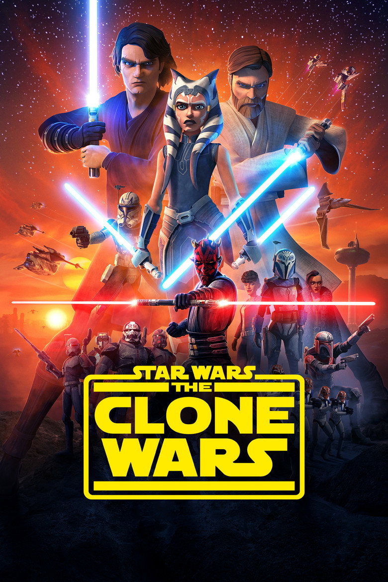 Star Wars: Klon Savaşları dizi posteri