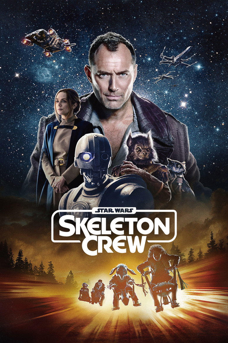 Star Wars: Skeleton Crew dizi posteri