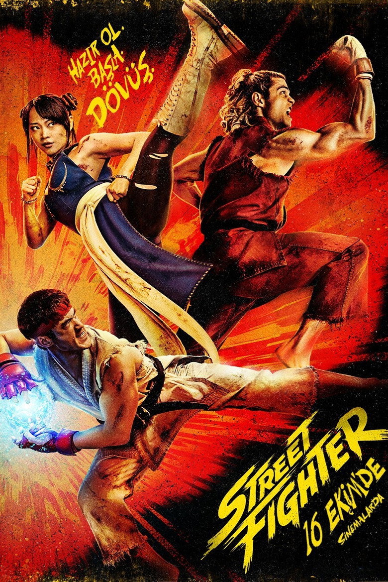 Street Fighter film posteri
