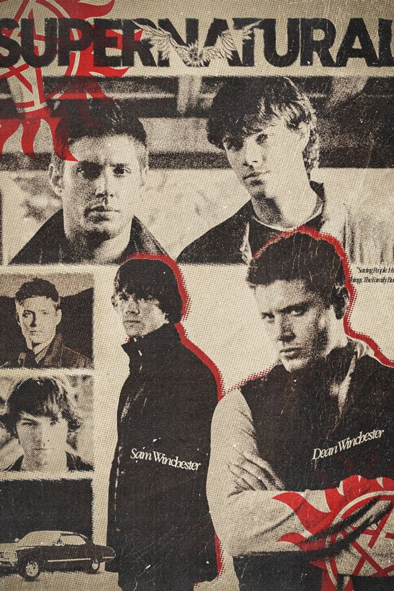 Supernatural dizi posteri