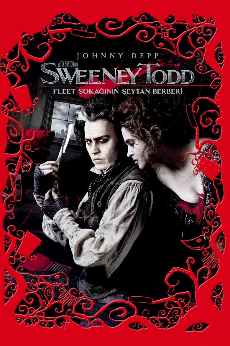Sweeney Todd: Fleet Sokağının Şeytan Berberi film posteri