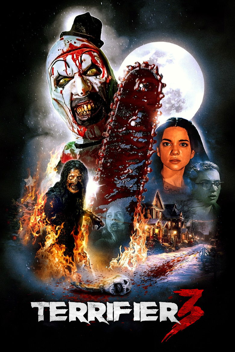 Terrifier 3 film posteri