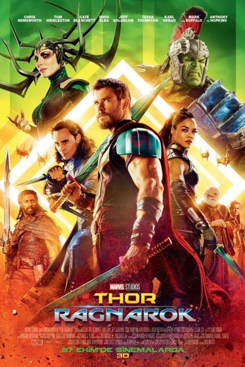 Thor: Ragnarok film posteri