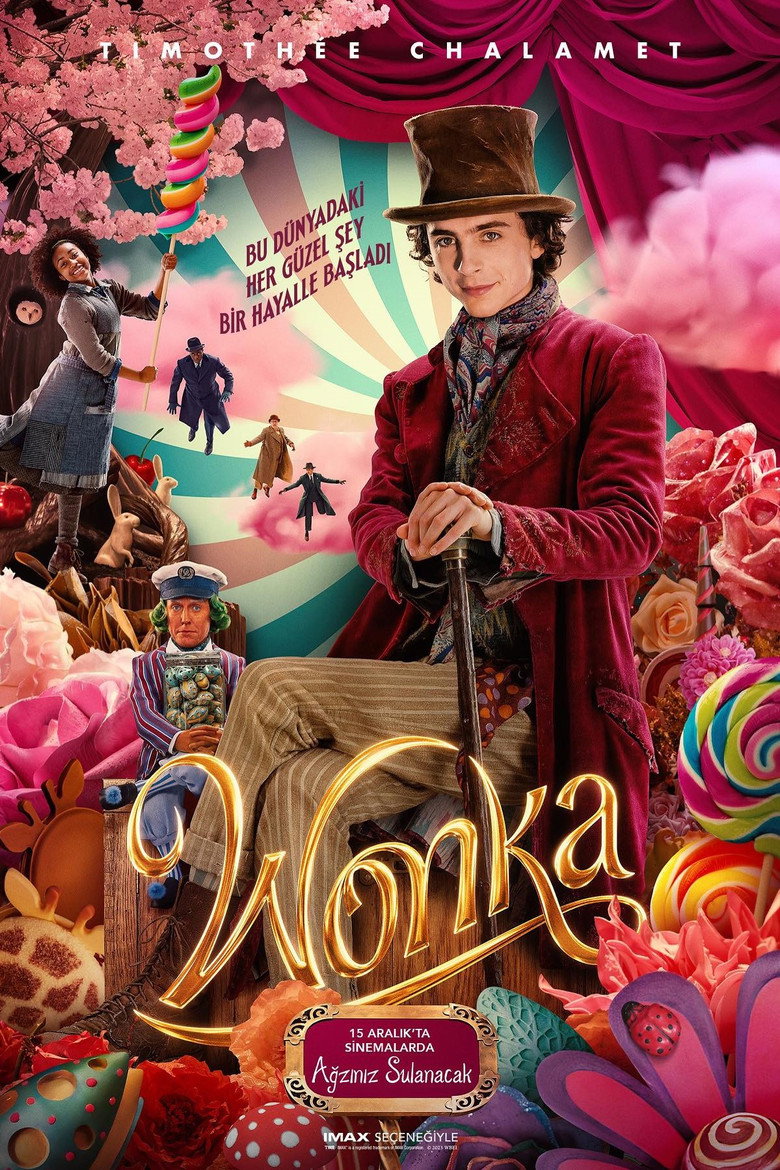 Wonka film posteri