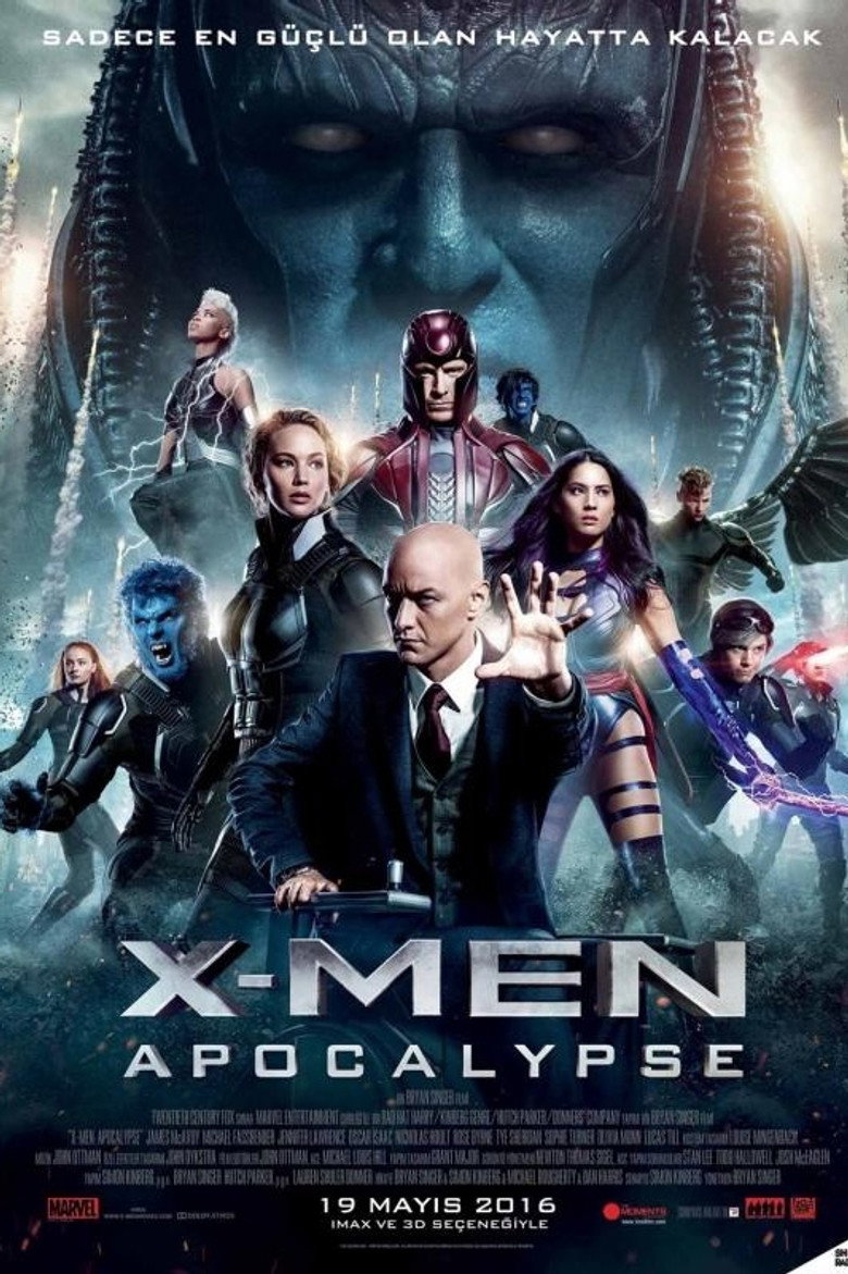 X-Men: Apocalypse film posteri