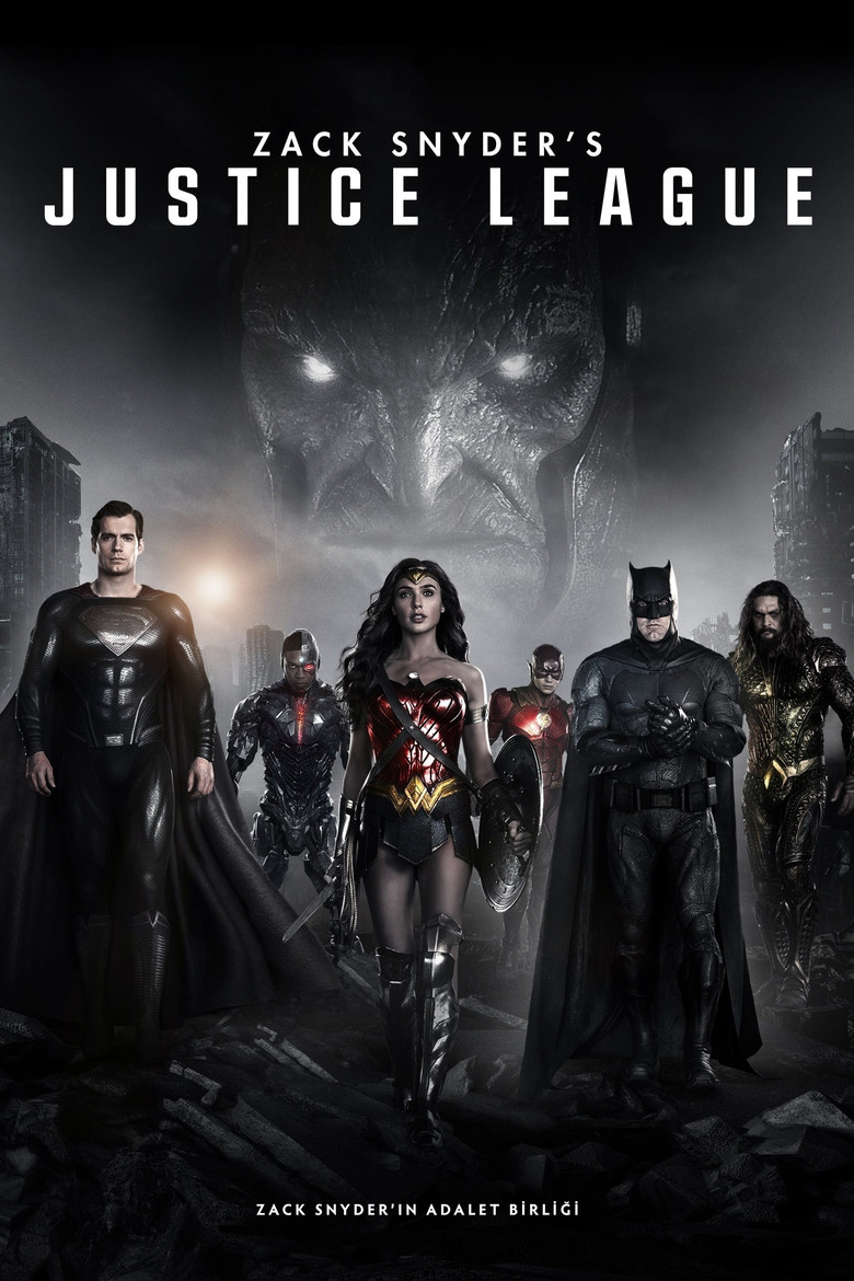 Zack Snyder’ın Adalet Birliği film posteri