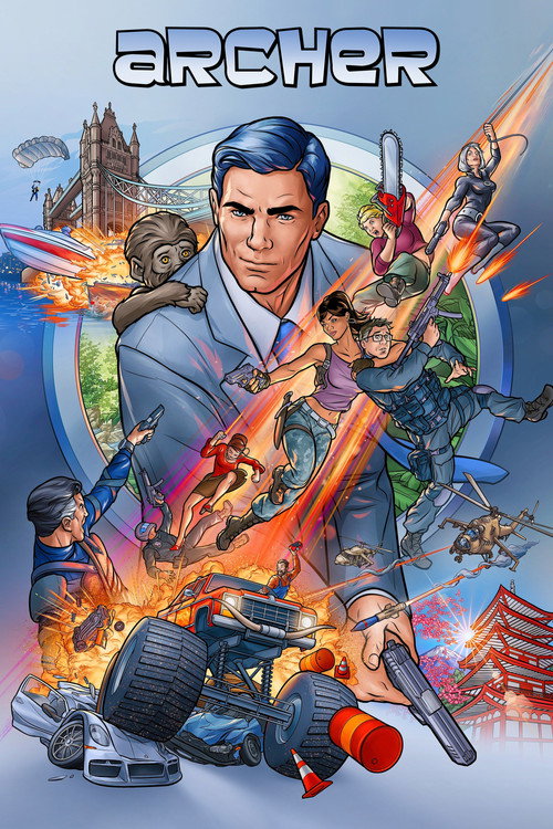 Archer 12. sezon posteri